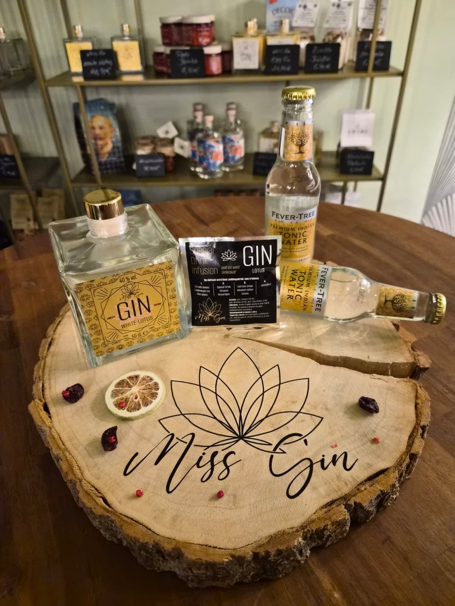 White Lotus Gin in der Try & Buy Lounge