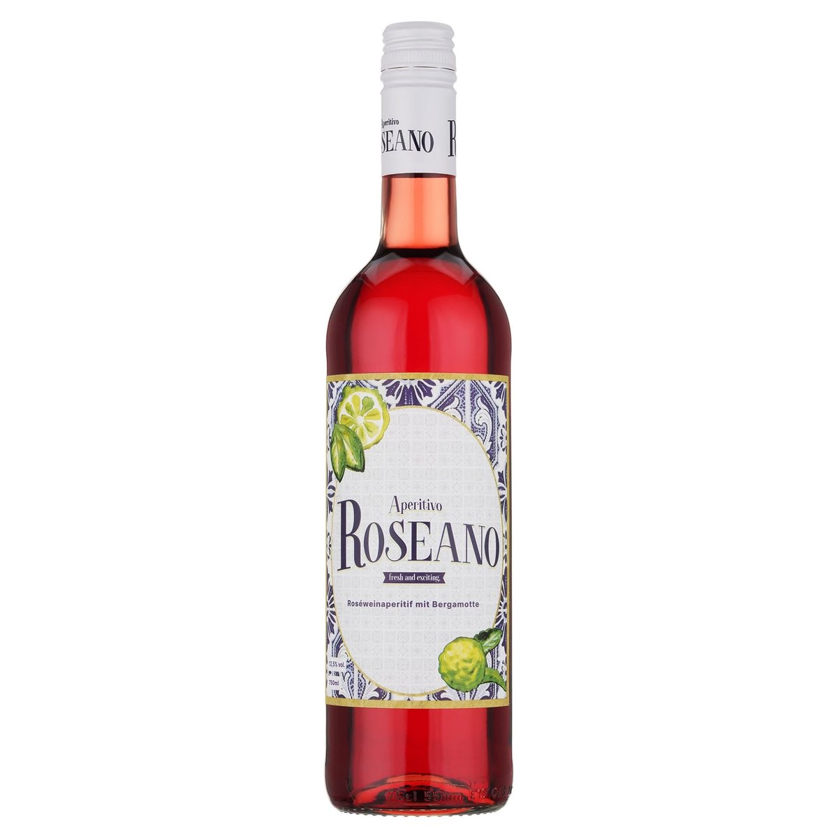 Roseano Aperitivo Rosé, die Flasche